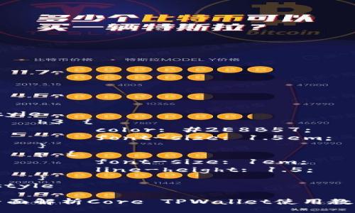 style
    h3 {
        color: #2E8B57;
        font-size: 1.5em;
    }
    p {
        font-size: 1em;
        line-height: 1.5;
    }
/style

全面解析Core TPWallet使用教程