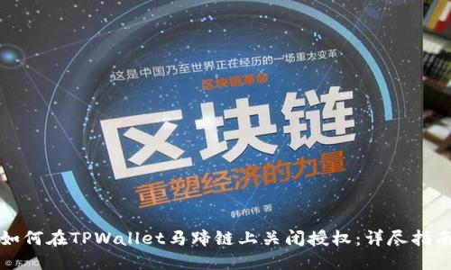 如何在TPWallet马蹄链上关闭授权：详尽指南